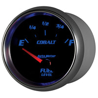 Thumbnail for Autometer Cobalt 66.7mm 240-33 ohms Short Sweep Electronic Fuel Level Gauge