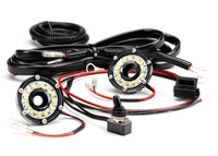 Thumbnail for KC HiLiTES Cyclone 2in. LED Universal Under Hood Lighting Kit (Incl. 2 Cyclone Lights/Switch/Wiring)