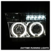 Thumbnail for Spyder Toyota Tundra 07-13 Projector Headlights LED Halo LED Chrm PRO-YD-TTU07-HL-C