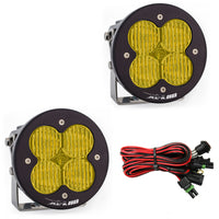 Thumbnail for Baja Designs XL R 80 Series Wide Cornering Pattern LED Light Pods - Amber