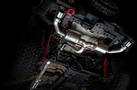Thumbnail for AWE Tuning 2018+ Jeep Wrangler JL/JLU Tread Edition Axle-Back Dual Exhaust - Chrome Silver Tips
