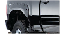 Thumbnail for Bushwacker 95-04 Toyota Tacoma Fleetside Cutout Style Flares 4pc 74.5in Bed w/ 4WD Only - Black