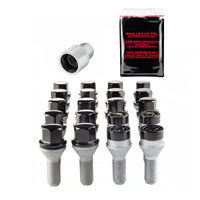 Thumbnail for McGard 5 Lug Hex Install Kit w/Locks (Cone Seat Bolt) M12X1.5 / 17mm Hex / 25.5mm Shank L. - Black