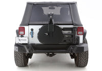 Thumbnail for Rampage 07-18 Jeep Wrangler JK (Incl. Unlimited) Trail Guard Tire Carrier - Black
