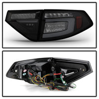 Thumbnail for Spyder 08-14 Subara Impreza WRX Hatchback LED Tail Lights Seq Signal Blk Smoke ALT-YD-SI085D-SEQ-BSM