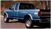 Thumbnail for Bushwacker 92-96 Ford Bronco Extend-A-Fender Style Flares 2pc - Black