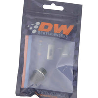 Thumbnail for DeatschWerks 6AN ORB Male to M12 X 1.5 Metric Male (Incl O-Ring and Washer) - Anodized Matte Black