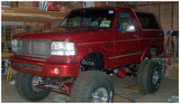 Thumbnail for Bushwacker 92-96 Ford Bronco Extend-A-Fender Style Flares 2pc - Black