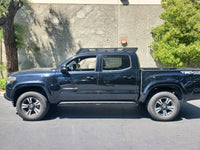 Thumbnail for Go Rhino 18-23 Toyota Tacoma 4Door Frame Mount Sliders - Textured Black