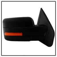 Thumbnail for Xtune Ford F150 07-14 Power Heated Amber LED Signal OE Mirror Left MIR-03349EH-P-L