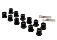Thumbnail for Energy Suspension Rear Spring & Shackle Bushing - Black