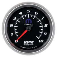 Thumbnail for Autometer Mopar 3-3/8in 10K RPM In-Dash Tachometer Gauge - Black