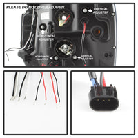 Thumbnail for Spyder GMC Yukon 07-14/GMC Yukon XL 07-14 Projector Headlights LED Halo LED Chrome PRO-YD-GY07-HL-C