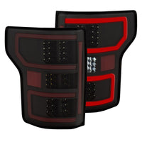 Thumbnail for ANZO 18-19 Ford F-150 LED Taillights Black