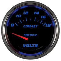 Thumbnail for AutoMeter Gauge Voltmeter 2-5/8in. 18V Electric Cobalt