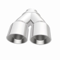 Thumbnail for MagnaFlow Double Wall 3in Dual Round Polished Tip 2.25in Inlet
