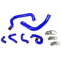 Thumbnail for HPS Blue Reinforced Silicone Radiator and Heater Hose Kit Coolant for Ford 86-93 Mustang GT / Cobra