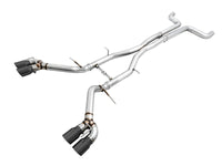 Thumbnail for AWE Tuning 16-19 Chevy Camaro SS Non-Res Cat-Back Exhaust - Track Edition (Quad Diamond Black Tips)
