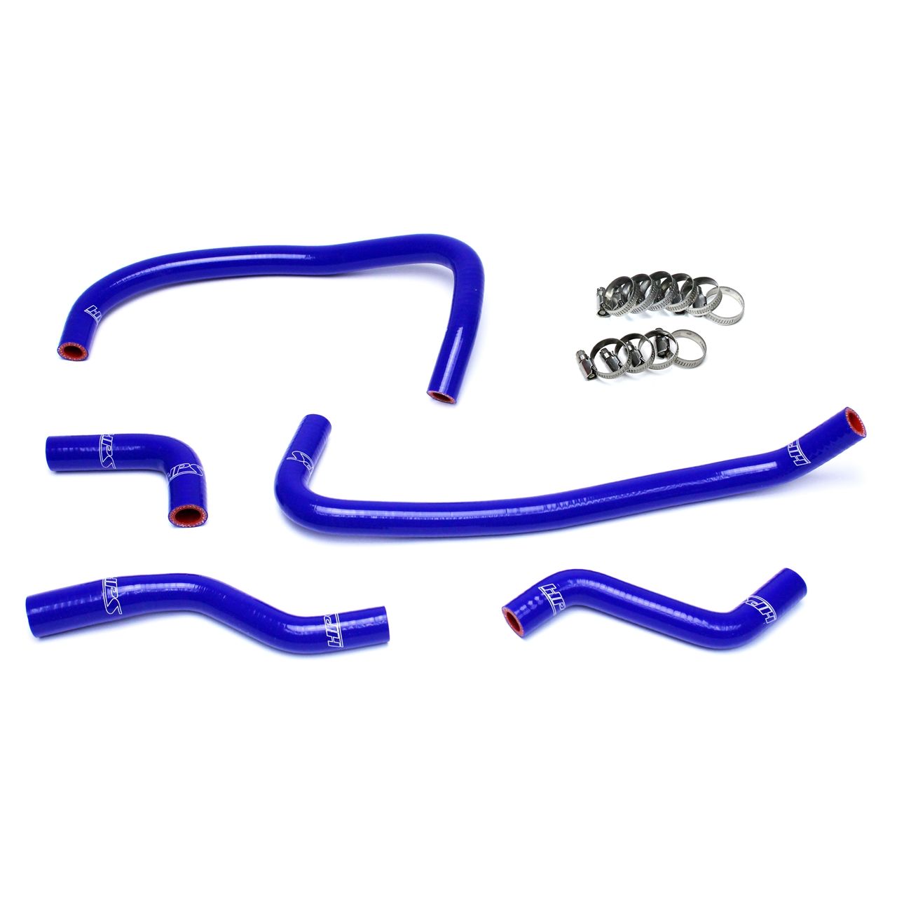 HPS Reinforced Blue Silicone heater Hose Kit Coolant for Dodge 13-17 Viper SRT-10 8.4L V10