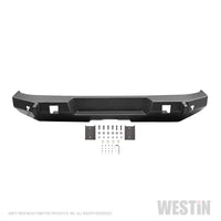 Thumbnail for Westin 07-18 Jeep Wrangler JK WJ2 Rear Bumper - Textured Black