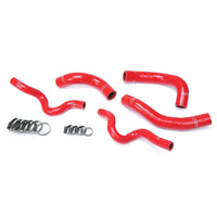 Thumbnail for HPS Reinforced Red Silicone Radiator Hose Kit Coolant for Hyundai 13-17 Veloster 1.6L Turbo