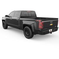 Thumbnail for EGR 14+ Chev Silverado 6-8ft Bed Bolt-On Look Color Match Fender Flares - Set - Black