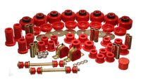 Thumbnail for Energy Suspension 01-06 Chevy Silverado 4WD Red Hyper-flex Master Bushing Set