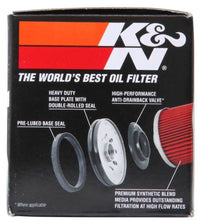 Thumbnail for K&N Honda / Kawasaki / Arctic Cat / Suzuki / Triumph / Yamaha 2.688in OD x 2.969in H Oil Filter