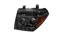 Thumbnail for Spyder Nissan Frontier 05-08 Projector Headlights LED Halo LED Smke PRO-YD-NF05-HL-SM