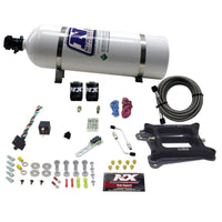 Thumbnail for Nitrous Express 4150 4-BBL/Alcohol Nitrous Kit (100-500HP) w/15lb Bottle