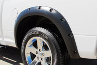 Thumbnail for Lund 10-17 Dodge Ram 2500 RX-Rivet Style Smooth Elite Series Fender Flares - Black (2 Pc.)