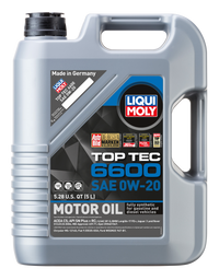Thumbnail for LIQUI MOLY 5L Top Tec 6600 Motor Oil SAE 0W20