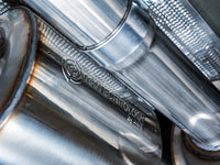 Thumbnail for AWE Tuning 4th Gen GM 1500 6.2L 0FG Catback Split Rear Exit (w/ Bumper Cutouts) - Quad Chrome Tips