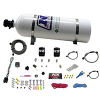 Thumbnail for Nitrous Express All Ford EFI Single Nozzle Nitrous Kit (35-150HP) w/15lb Bottle
