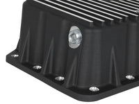 Thumbnail for AFE Pro Series Engine Oil Pan Black w/Machined Fins; 11-16 Ford Powerstroke V8-6.7L (td)