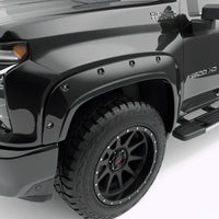 Thumbnail for EGR 20-23 Chevrolet Silverado 2500Hd/3500Hd Traditional Bolt-On Look Fender Flares Black Set Of 4