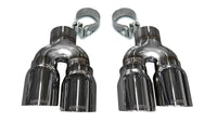 Thumbnail for Corsa 16-19 Cadillac ATS 3.6T 4in Inlet / 4in Outlet Twin Polished Tip Kit (For Corsa Exhaust Only)
