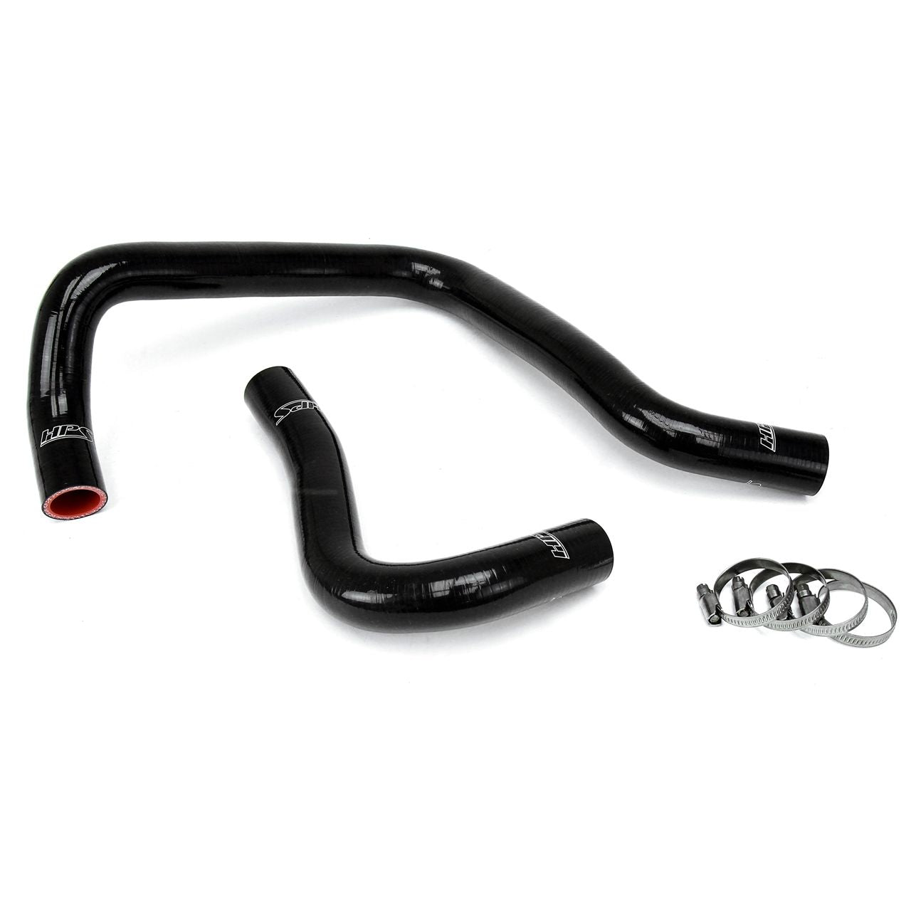 HPS Black Reinforced Silicone Radiator Hose Kit Coolant for Acura 94-01 Integra B20