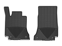 Thumbnail for WeatherTech 2015+ Mercedes-Benz C-Class Sedan/Coupe/Cabriolet Front Rubber Mats - Black