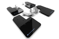 Thumbnail for Rally Armor 21-24 Ford Bronco (Plstc Bmpr + RR - NO Rptr/Sprt) Blk Mud Flap w/Area Blue Logo