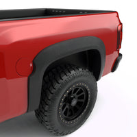 Thumbnail for EGR 07-13 Chevrolet Silverado 1500 69.3in Bed Standard Style Fender Flares(Set of 4)- Textured Black