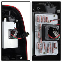 Thumbnail for Spyder 08-16 Ford Super Duty F-250 V3 Light Bar LED Tail Lights - Red Clear (ALT-YD-FS07V3-LBLED-RC)