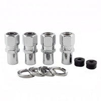 Thumbnail for McGard Hex Lug Nut (Drag Racing Reg. Shank) 7/16-20 / 13/16 Hex / 1.86in. Length (4-Pack) - Chrome
