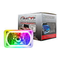 Thumbnail for Oracle Pre-Installed Lights 4x6 IN. Sealed Beam - ColorSHIFT Halo SEE WARRANTY