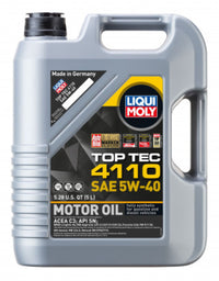 Thumbnail for LIQUI MOLY 5L Top Tec 4110 Motor Oil SAE 5W40
