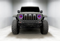 Thumbnail for Oracle Pre-Runner Style LED Grille Kit for Jeep Wrangler JL - White SEE WARRANTY