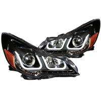 Thumbnail for ANZO 2010-2014 Subaru Outback Projector Headlights w/ U-Bar Black