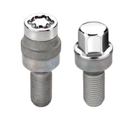 Thumbnail for McGard 5 Lug Hex Install Kit w/Locks (Radius Seat Bolt) M14X1.5 / 17mm Hex / 28.1mm Shank L - Chrome