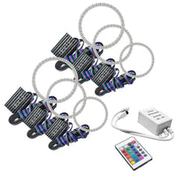 Thumbnail for Oracle Infiniti M35 06-08 Halo Kit - ColorSHIFT w/ Simple Controller SEE WARRANTY