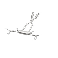 Thumbnail for MagnaFlow Cat-Back SS 2.5in Dual Split Rear 4in Black Tip 11-16 Jeep Grand Cherokee 5.7L V8/3.6L V6